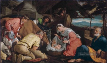 Die Anbetung der Hirten Jacopo Bassano dal Ponte Ölgemälde
